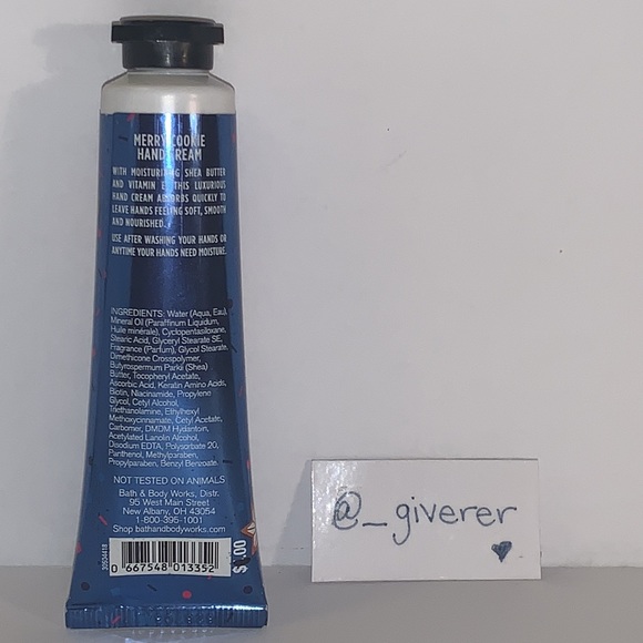 Merry Cookie 🍪 Hand Cream Bath & Body Works - Picture 2 of 8